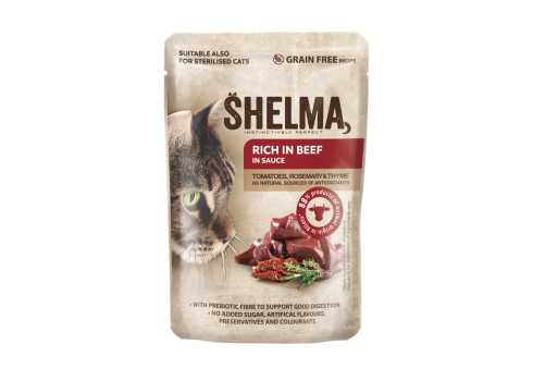 Shelma kassieine veisefileed tomati ja ürtidega kastmes  28x85g
