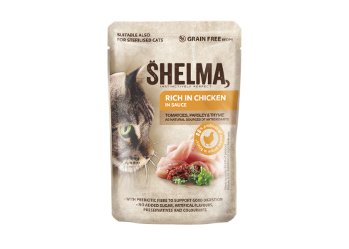 Shelma kassieine kanafileed tomati ja ürdidega kastmes 28x85g