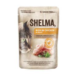 Shelma kassieine kanafileed tomati ja ürdidega kastmes 28x85g