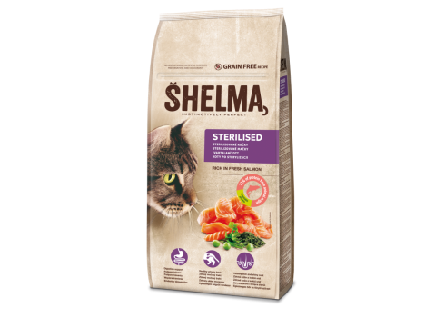 Shelma steril.kassidele värske lõhega, tervaviljavaba 8kg
