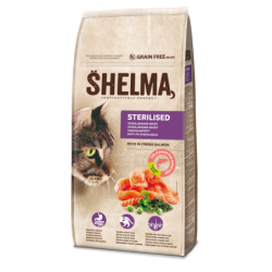 Shelma steril.kassidele värske lõhega, tervaviljavaba 8kg
