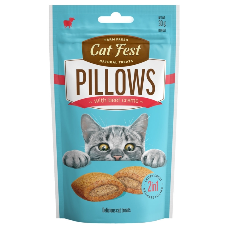 Cat Fest padjakesed veisepüreega kassidele 30g Cat Fest padjakesed veisepüreega kassidele 30g