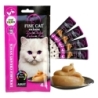FINE CAT Exclusive PARDI-JA KANAGA Kreemjas suupiste kassidele .4x15g