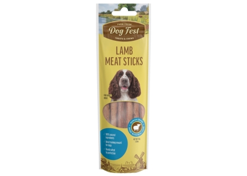 Dog Fest koeramaius lihapulgad lambalihaga 45g