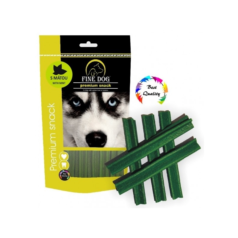 FINE DOG MINT hambapulgad 12,5cm-5tk FINE DOG MINT hambapulgad 12,5cm-5tk