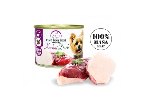 FINE DOG MINI EXCLUSIVE konserv part 100% LIHA 200g
