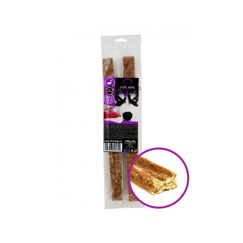 FINE DOG pardi pulgad 96% LIHA 100g - 2 pcs FINE DOG pardi pulgad 96% LIHA 100g - 2 pcs