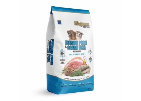 Magnum Ibeeria siga-ookeanikala külmpressitud koeratoit 12kg