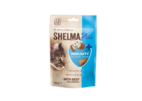 Shelma IMMUNITY  veise-ja mustika täidisega padjakesed 60g