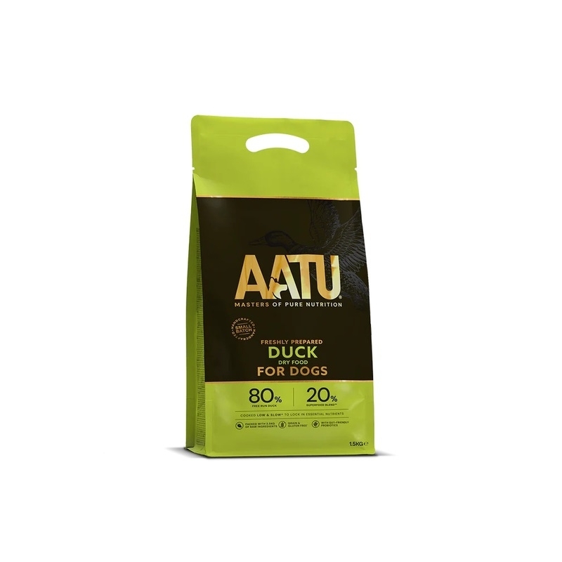 Aatu kuivtoit koertele, pardilihaga 1,5 kg