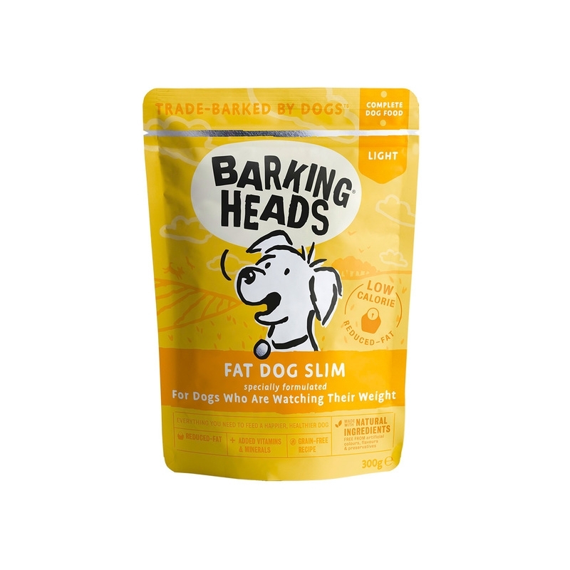 Barking Heads Fat Dog Slim koera einekotike 300 g Barking Heads Fat Dog Slim koera einekotike 300 g