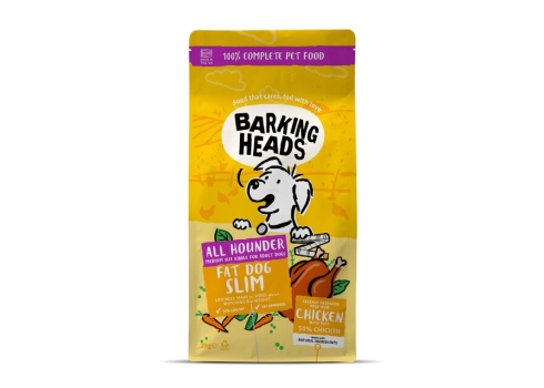 Barking Heads Fat Dog Slim koera kuivtoit kanaga, 2 kg