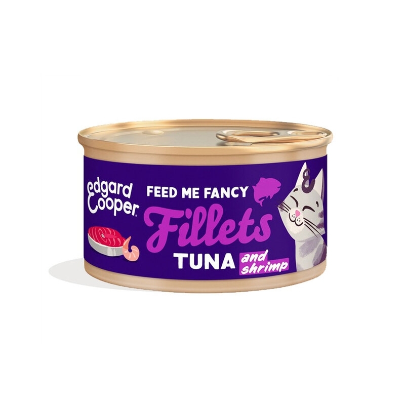 Edgard Cooper konserv kassile tuunikala ja krevettidega 70 g Edgard Cooper konserv kassile tuunikala ja krevettidega 70 g