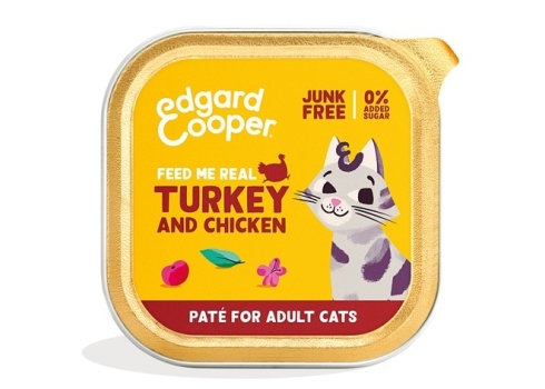Edgard Cooper pasteet kassile kana ja kalkuniga 85 g