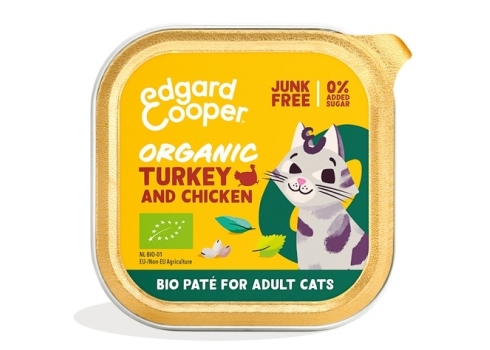 Edgard Cooper Organic pasteet kassile kalkuniga 85 g