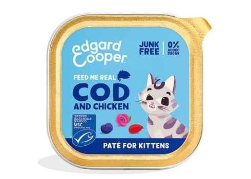 Edgard Cooper pasteet kassipoegadele tursa ja kanaga 85 g