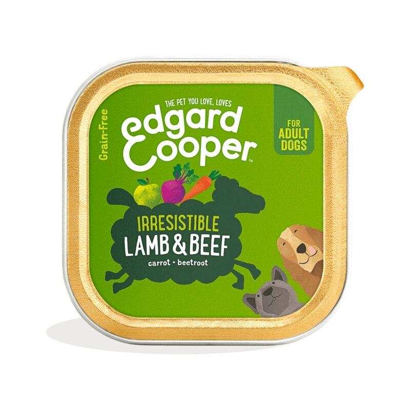 Edgard Cooper konserv koerale lamba-ja veiselihaga, 300 g Edgard Cooper konserv koerale lamba-ja veiselihaga, 300 g