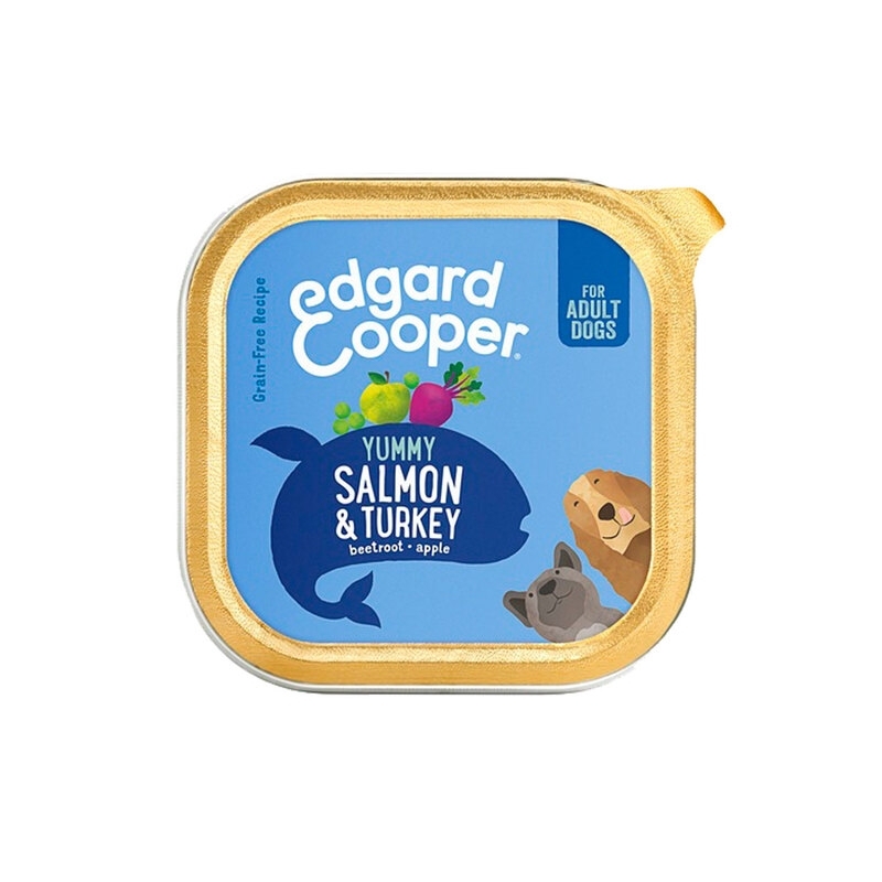 Edgard Cooper konserv koerale lõhe ja kalkuniga 150 g Edgard Cooper konserv koerale lõhe ja kalkuniga 150 g