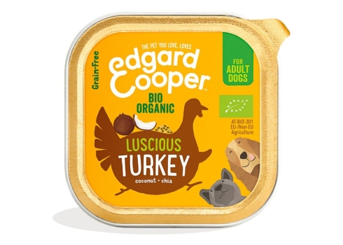 Edgard Cooper konserv koerale, orgaanilise kalkunilihaga 100 g