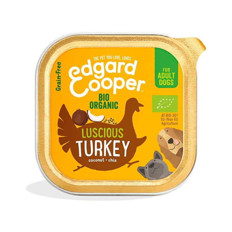 Edgard Cooper konserv koerale, orgaanilise kalkunilihaga 100 g Edgard Cooper konserv koerale, orgaanilise kalkunilihaga 100 g