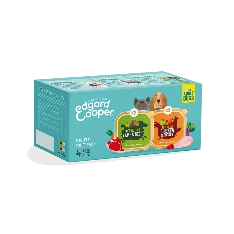 Edgard Cooper koera konservide multipakk, 4 x 300 g Edgard Cooper koera konservide multipakk, 4 x 300 g