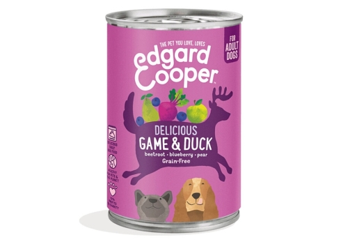Edgard Cooper konserv koerale, uluki- ja pardilihaga 400 g
