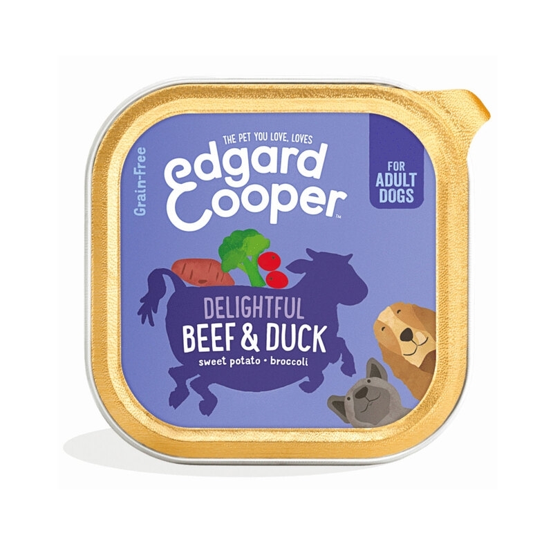 Edgard Cooper konserv koerale, looma- ja pardilihaga 150 g Edgard Cooper konserv koerale, looma- ja pardilihaga 150 g