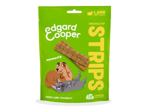 Edgard Cooper maius koerale Strips, lammas-kalkun, 75 g