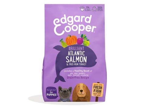 Edgard Cooper Fee-Run kutsika täissööt lõhe ja kalkunilihaga, 700 g