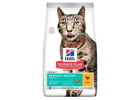 Hill's Science Plan Perfect Weight kassitoit kanalihaga 1,5kg