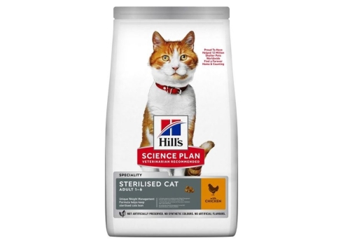 Hill's Science Plan Sterilized Young kassitoit kanalihaga 1,5kg