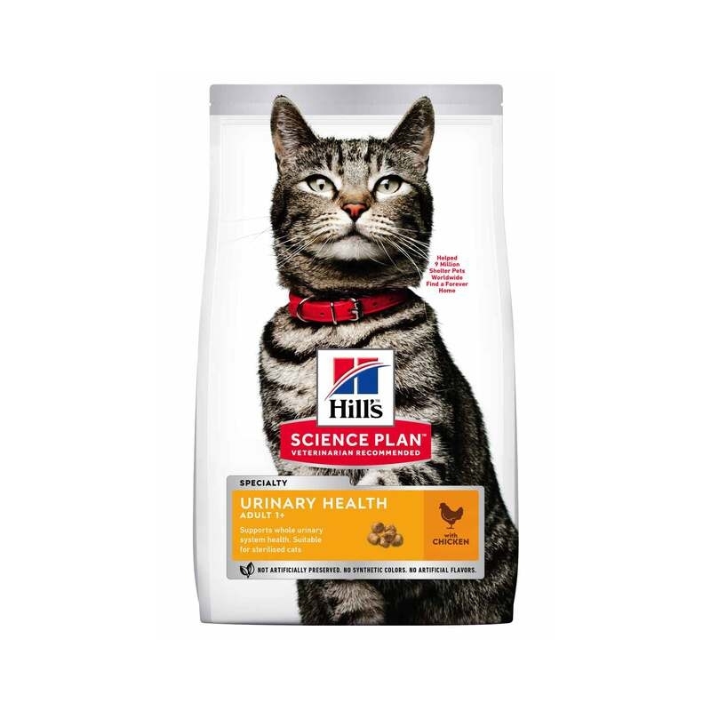 Hill's Science Plan Urinary kassitoit kanaga 1,5kg Hill's Science Plan Urinary kassitoit kanaga 1,5kg