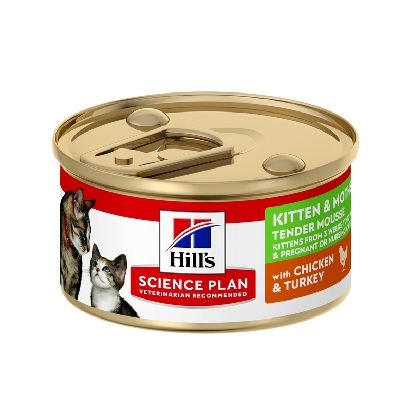 Hill's Science Plan kassipoja-imetava kassi pasteet kana-kalkun 85 g Hill's Science Plan kassipoja-imetava kassi pasteet kana-kalkun 85 g