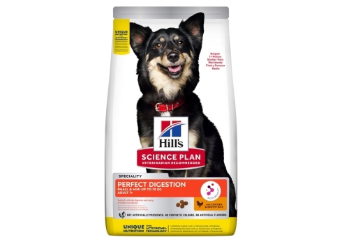 Hill's SP Perfect Digestion kuivtoit koerale Small & Mini kanaga 1,5kg