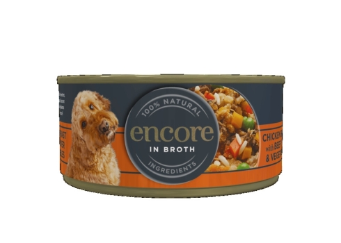 Encore konserv koerale kana- ja veiseliha 156 g