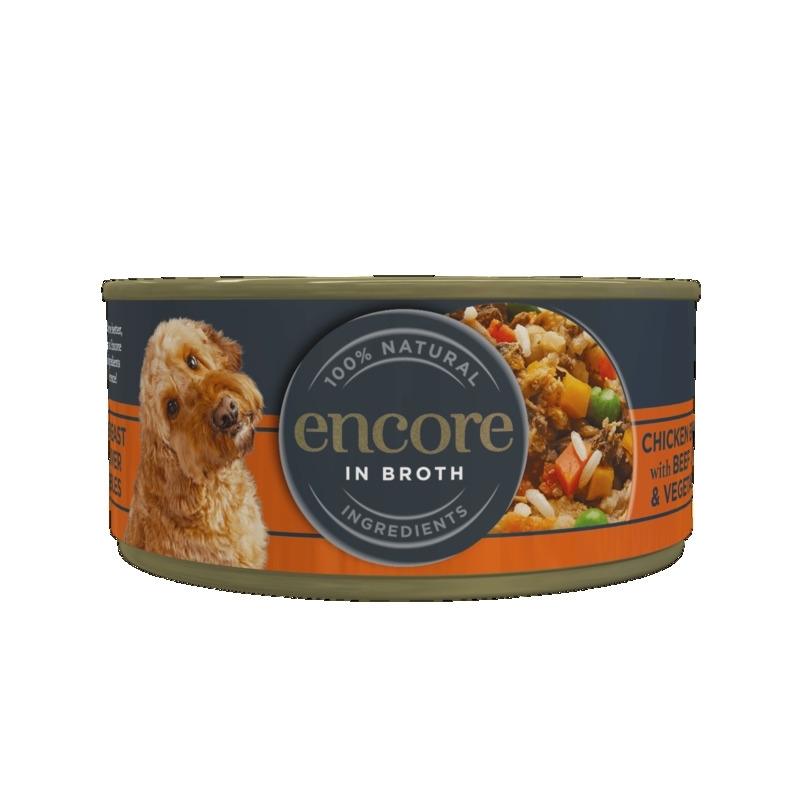 Encore konserv koerale kana- ja veiseliha 156 g Encore konserv koerale kana- ja veiseliha 156 g