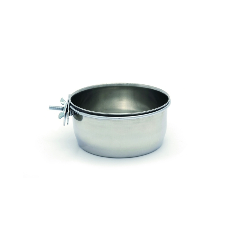 Beeztees Coopcup kauss puuri rvs+nit kruviga 0,6 l-12 cm