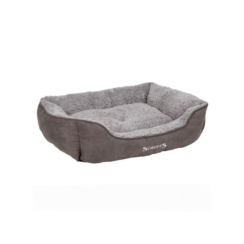 Scruffs Cosy Box Bed koerapesa 50x40 cm, hall Scruffs Cosy Box Bed koerapesa 50x40 cm, hall