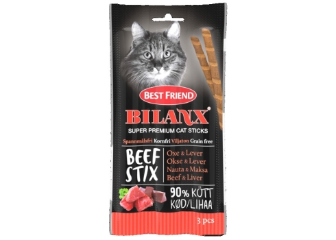 Best Friend Bilanx veisemaksapulgad kassidele 3 X 15 g