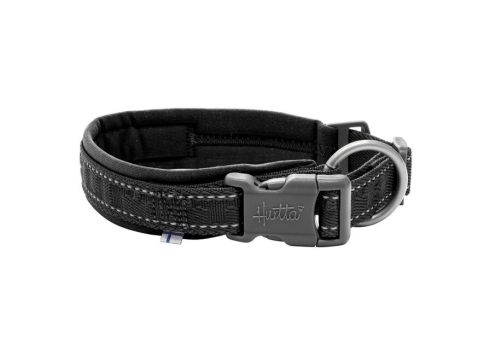 Hurtta Casual Eco kaelarihm 35-45 cm, must