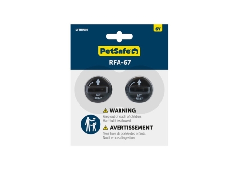 PetSafe liitiumpatarei RFA-67D-11, 6V 2 tk