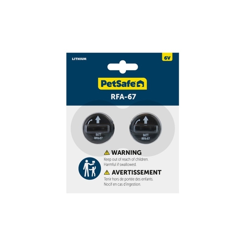 PetSafe liitiumpatarei RFA-67D-11, 6V 2 tk
