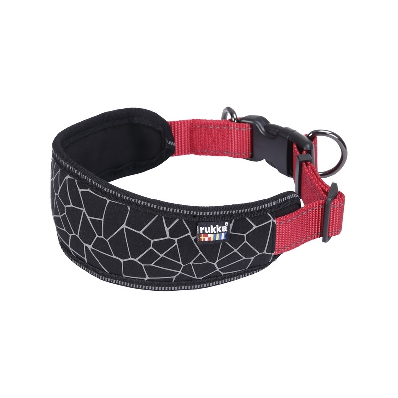 Rukka Cube kaelarihm M must-punane Rukka Cube kaelarihm M must-punane