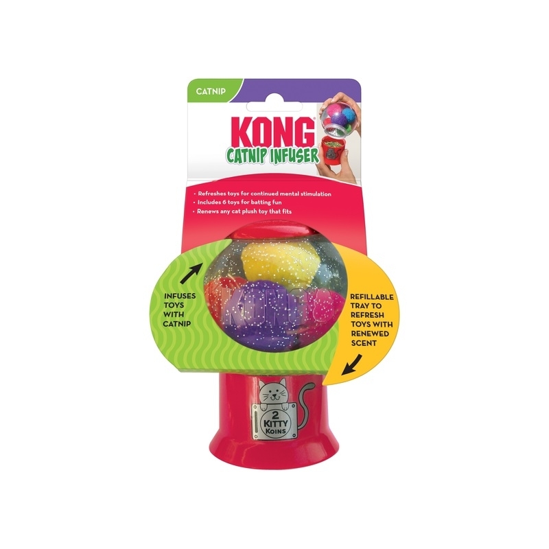 KONG Catnip Infuser mänguasi kassile KONG Catnip Infuser mänguasi kassile