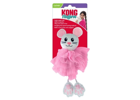 KONG Flingaroo Tutu mänguasi kassile, värvivalik.