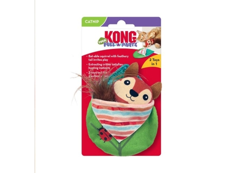 KONG Pull-A-Partz Tuck kassi mänguasi