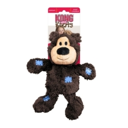 KONG Wild Knots Bears piiksuv mänguasi koertele M-L