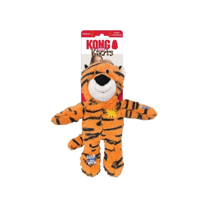 KONG Wild Knots Tiger koera mänguasi, M-L