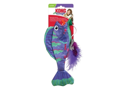 KONG Wrangler Angler Fish kassi mänguasi, valik.