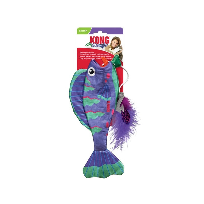 KONG Wrangler Angler Fish kassi mänguasi, valik. KONG Wrangler Angler Fish kassi mänguasi, valik.